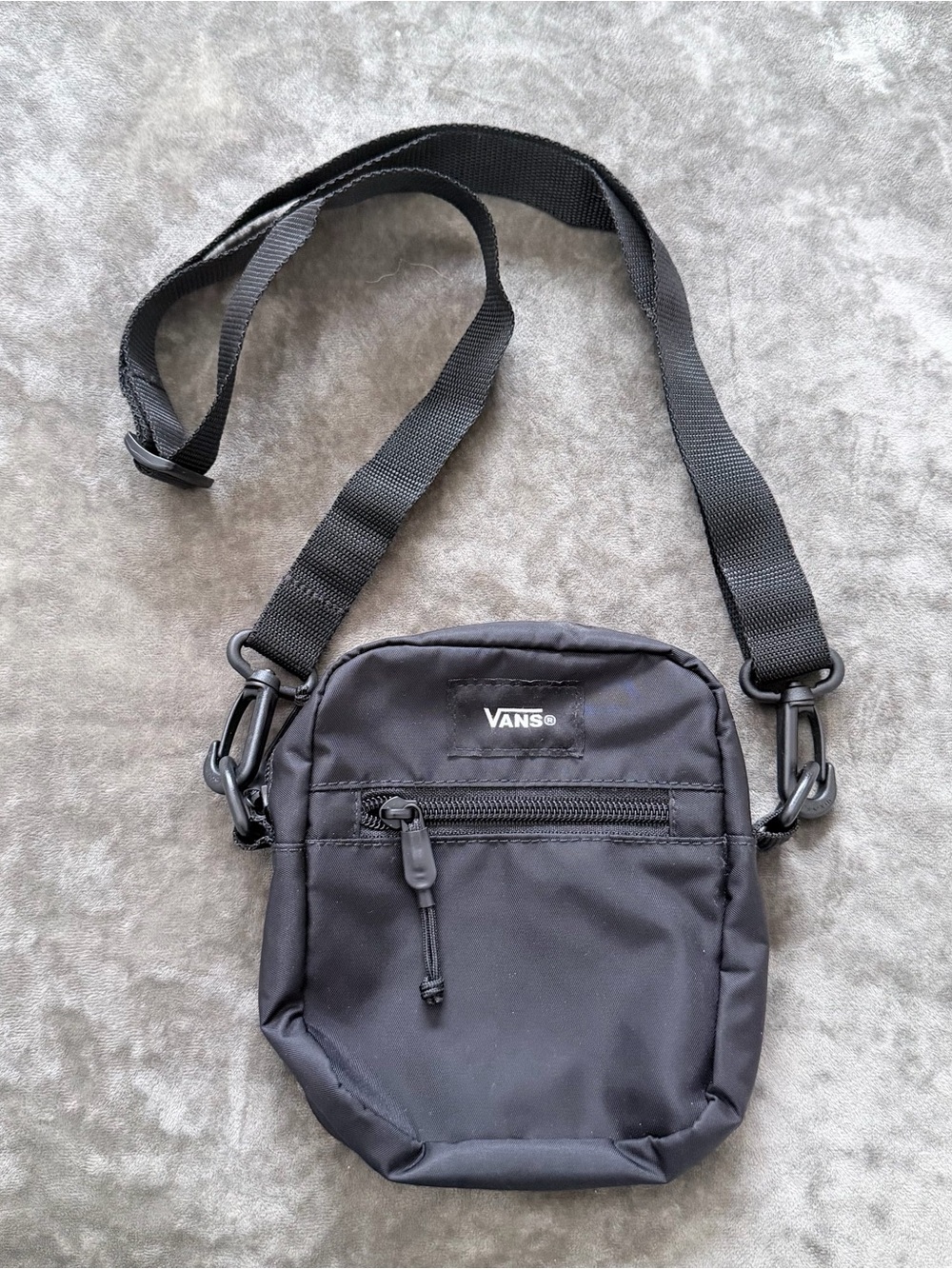 Vans Black Small Messenger Crossbody Bag